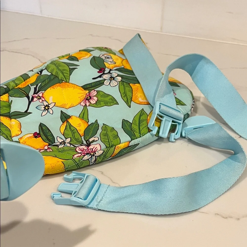 Vera Bradley Essential Slingback in Lemon Grove Sling Crossbody - Picture 10 of 12